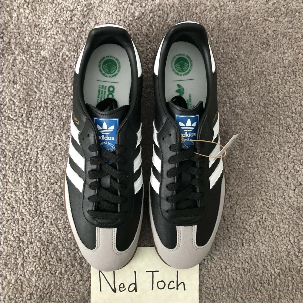Adidas Original Samba Vegan Men's Shoes Multiple Sizes. - Picture 7 of 9